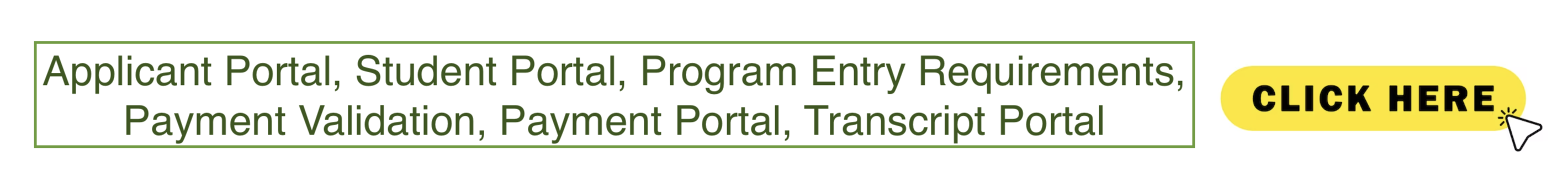 Applicants Students Alumni portals