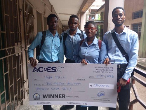Yabatech Hnd Student Wins Accountancy Quiz Competition.